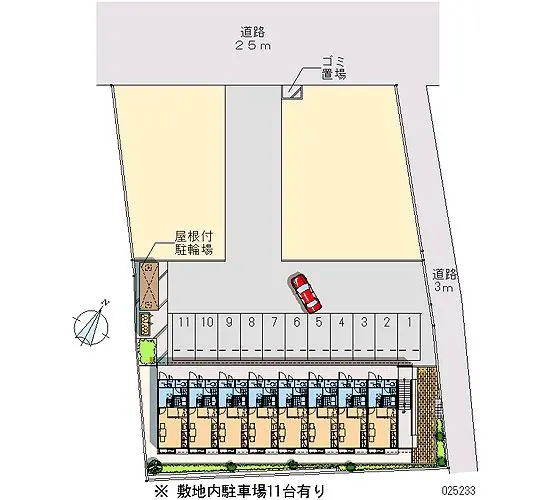 ★手数料０円★榛原郡吉田町住吉　月極駐車場（LP）